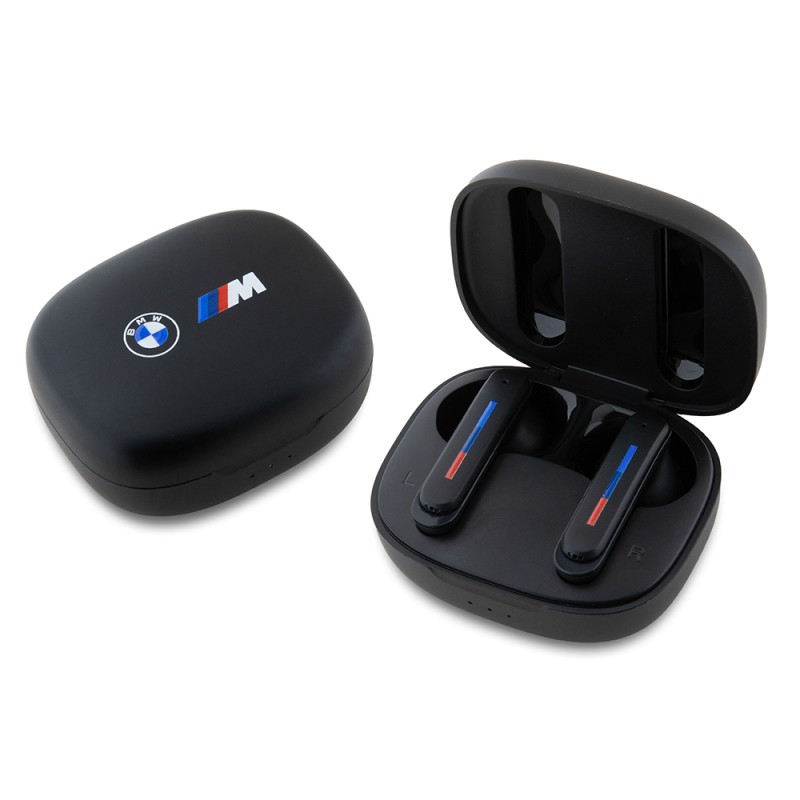 BMW Original Licensed ENC Featured Earbud TWS Bluetooth Headphones M Edition Print Logo v5.3 - 1