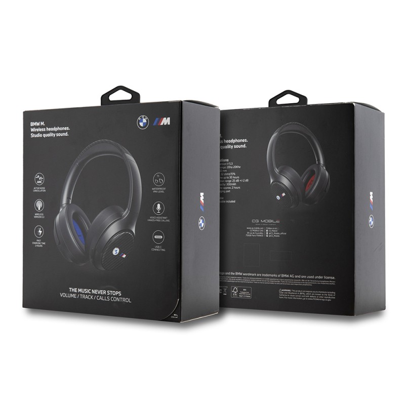 BMW Orjinal Lisanslı ANC/ENC Özellikli Kulak Üstü Bluetooth Kulaklık M Edition Karbon Dizayn v5.3 - 5