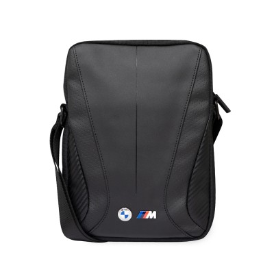 BMW Orjinal Lisanslı Metal Logolu Fermuarlı Çapraz Askılı Tablet Çantası - 3