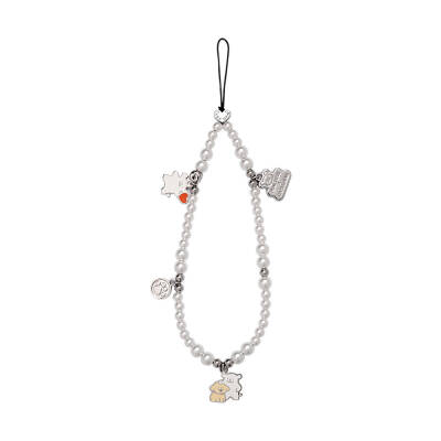 Casebang Maltese Pearl Stone Phone Wrist Strap - Casebang