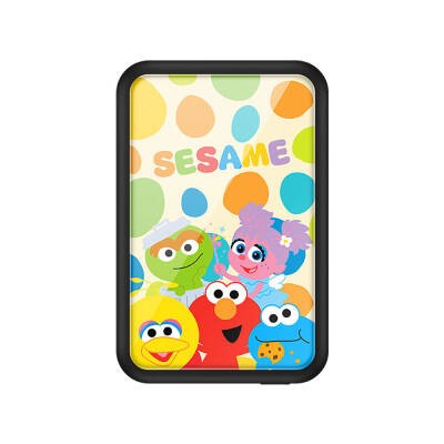 Casebang MP12 Battery Pack Q Sesame Street Serisi Kablosuz Taşınabilir Powerbank 6000mAh - 4