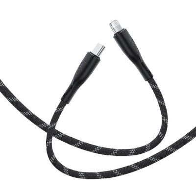 Casebang Type-C To Lightning Hızlı Şarj Özellikli Örgülü 27W PD Kablo 2m - 3