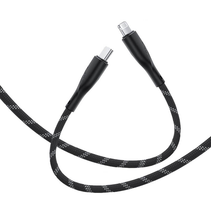 Casebang Type-C To Lightning Hızlı Şarj Özellikli Örgülü 27W PD Kablo 2m - 3