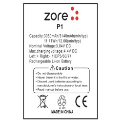 Casper Via P1 Zore Tam Orjinal Batarya - Zore