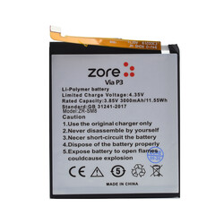 Casper Via P3 Zore Full Original Battery - Zore