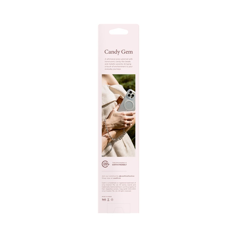 Coehl Candy Gem Series Stone Designed Phone Hanger - 4