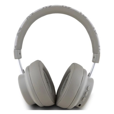 DKNY Original Licensed ENC Feature PU Logo Patterned Over-Ear Bluetooth Headphones - 6