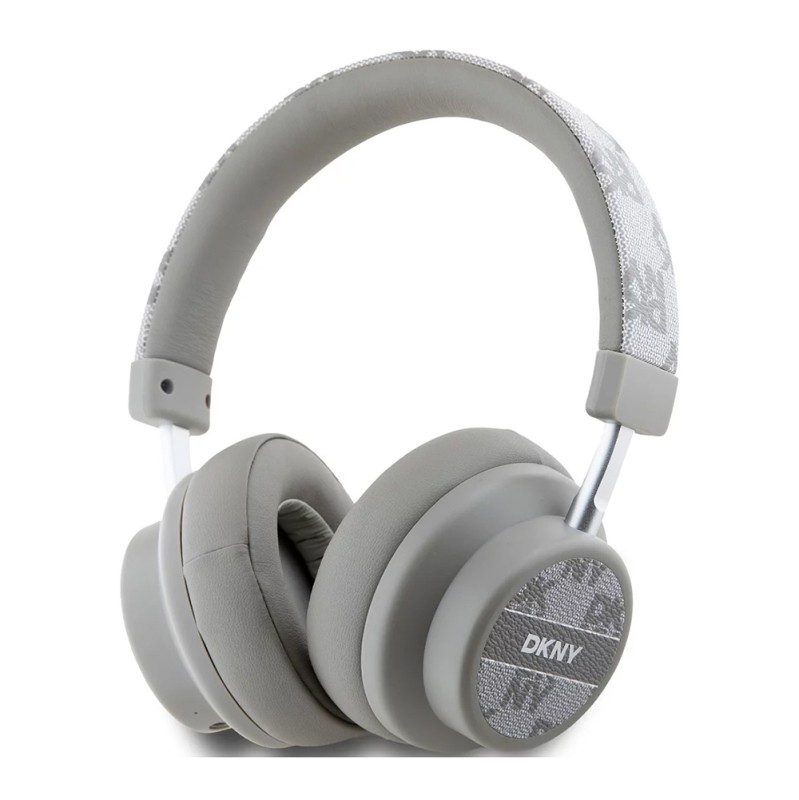 DKNY Original Licensed ENC Feature PU Logo Patterned Over-Ear Bluetooth Headphones - 3