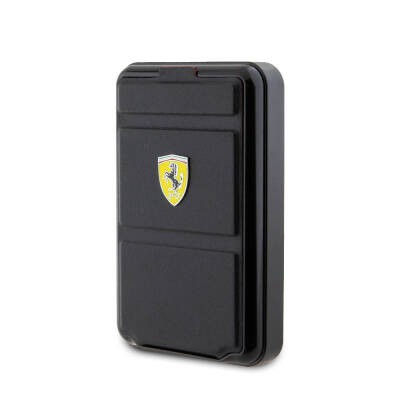 Ferrari 973WP Orjinal Lisanslı M-safe Şarj Özellikli Standlı Metal Logolu Powerbank 10.000mAh - 2