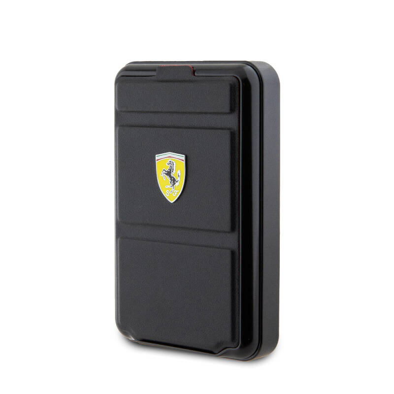 Ferrari 973WP Orjinal Lisanslı M-safe Şarj Özellikli Standlı Metal Logolu Powerbank 10.000mAh - 2