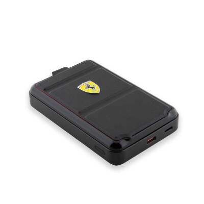 Ferrari 973WP Orjinal Lisanslı M-safe Şarj Özellikli Standlı Metal Logolu Powerbank 10.000mAh - 5