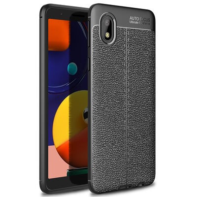 Galaxy A01 Core Kılıf Zore Niss Silikon Kapak - 1