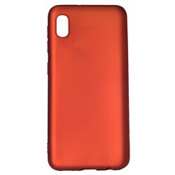 Galaxy A01 Core Kılıf Zore Premier Silikon Kapak Kırmızı