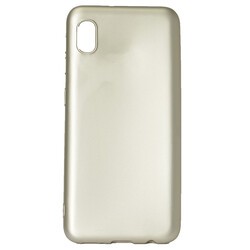 Galaxy A01 Core Kılıf Zore Premier Silikon Kapak Gold