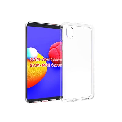 Galaxy A01 Core Kılıf Zore Süper Silikon Kapak - 1
