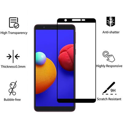 Galaxy A01 Core Zore Edge Break Resistant Glass Screen Protector - 3