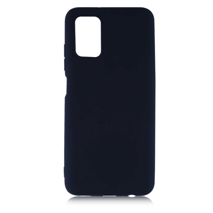 Galaxy A03S Kılıf Zore Premier Silikon Kapak - Siyah