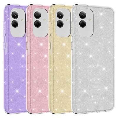 Galaxy A04 Kılıf Zore Shining Silikon - Thumbnail