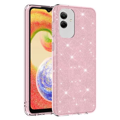 Galaxy A04 Kılıf Zore Shining Silikon - Thumbnail