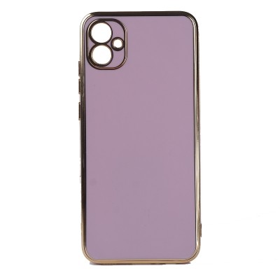 Galaxy A04E Case Zore Bark Cover Lila