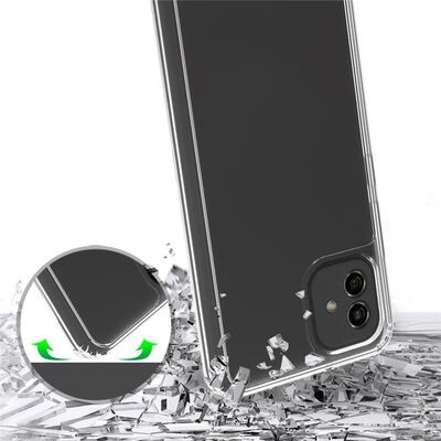 Galaxy A04E Kılıf Zore 2mm Anti Shock Silikon - 4