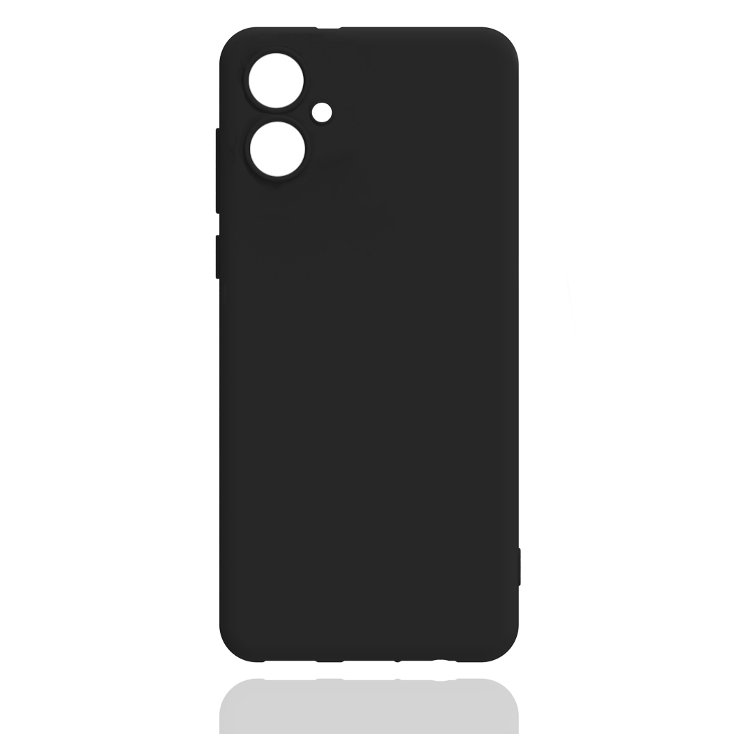 Galaxy A04E Kılıf Zore Biye Silikon - Siyah