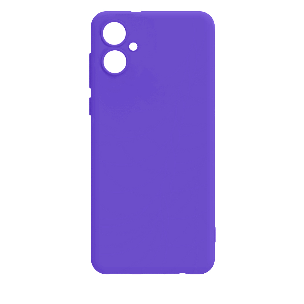 Galaxy A04E Kılıf Zore Biye Silikon - Mor