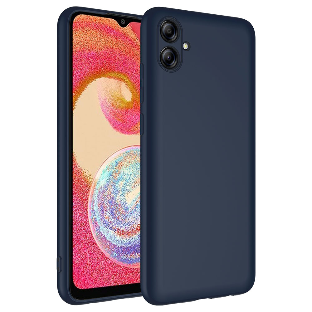 Galaxy A04E Kılıf Zore Mara Lansman Kapak - Lacivert