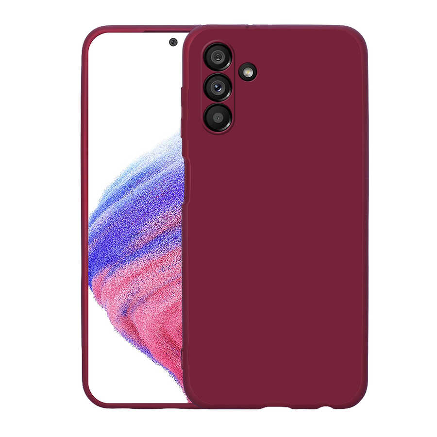 Galaxy A04S Kılıf Zore Mara Lansman Kapak - Koyu Mor