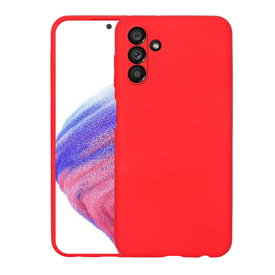 Galaxy A04S Kılıf Zore Mara Lansman Kapak - Kırmızı
