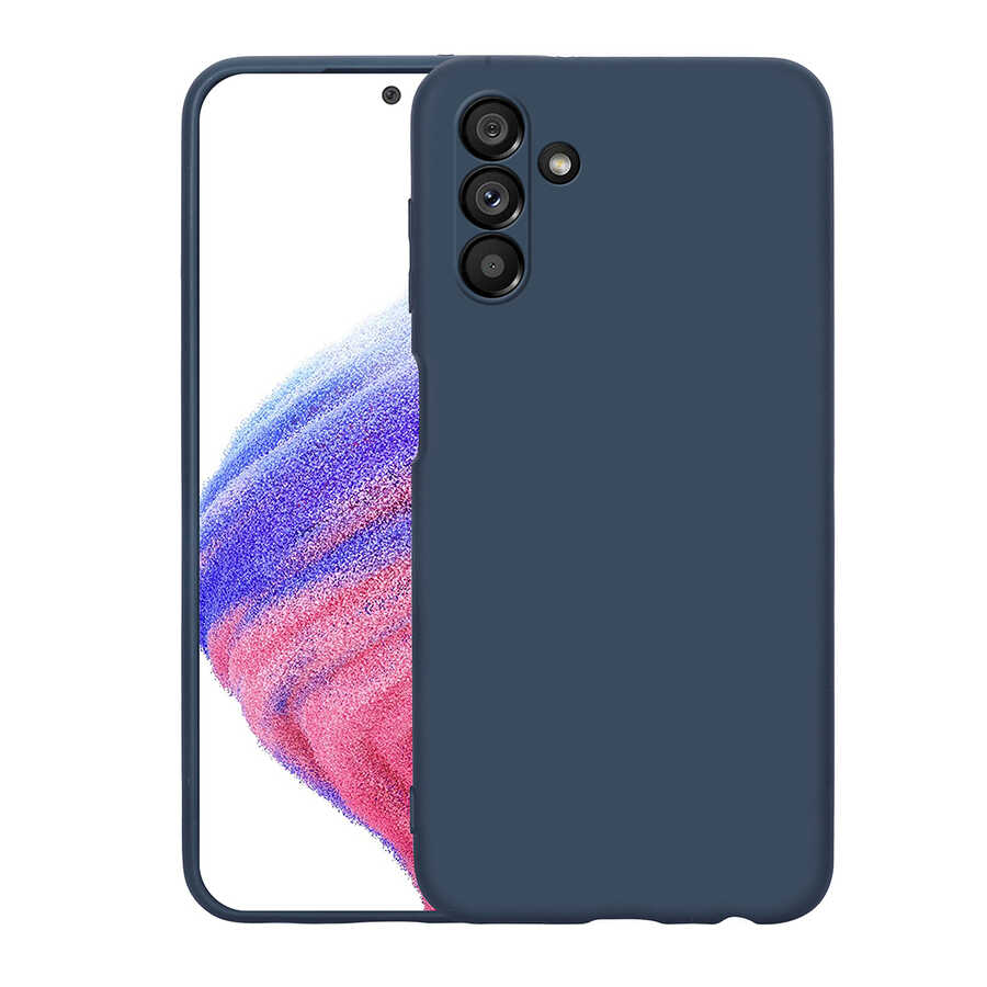 Galaxy A04S Kılıf Zore Mara Lansman Kapak - Lacivert