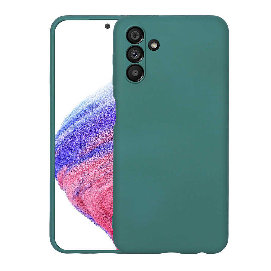 Galaxy A04S Kılıf Zore Mara Lansman Kapak - Koyu Yeşil