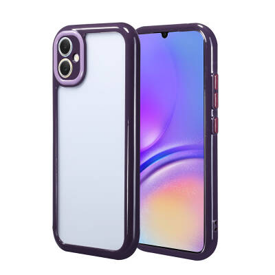 Galaxy A05 Case Camera Protected Colored Edge and Frame Design Zore Vitamin Cover - Zore