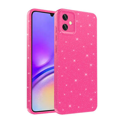 Galaxy A05 Case Camera Protected Silvery Luxury Zore Koton Cover - Zore