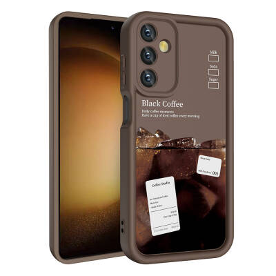 Galaxy A05S Case Camera Protected Printed Back Surface Zore Klas Cover - Zore