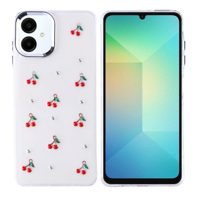 Galaxy A06 Case Airbag Designed Silvery Transparent Zore Kutup Cover - 3