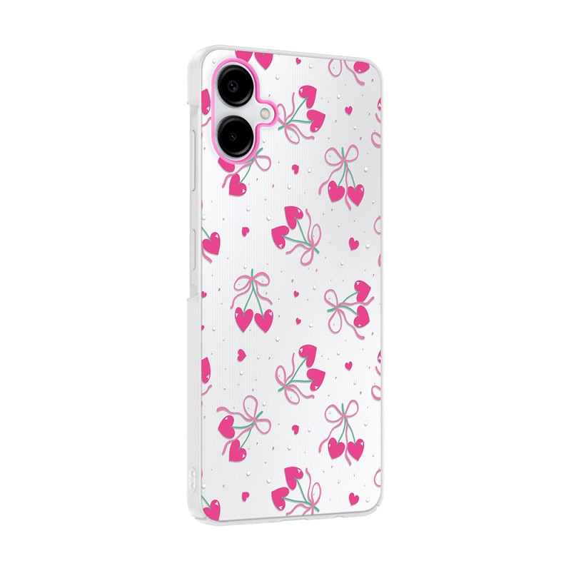 Galaxy A06 Case with Camera Protector, Patterned Zore Clip Cover - 5