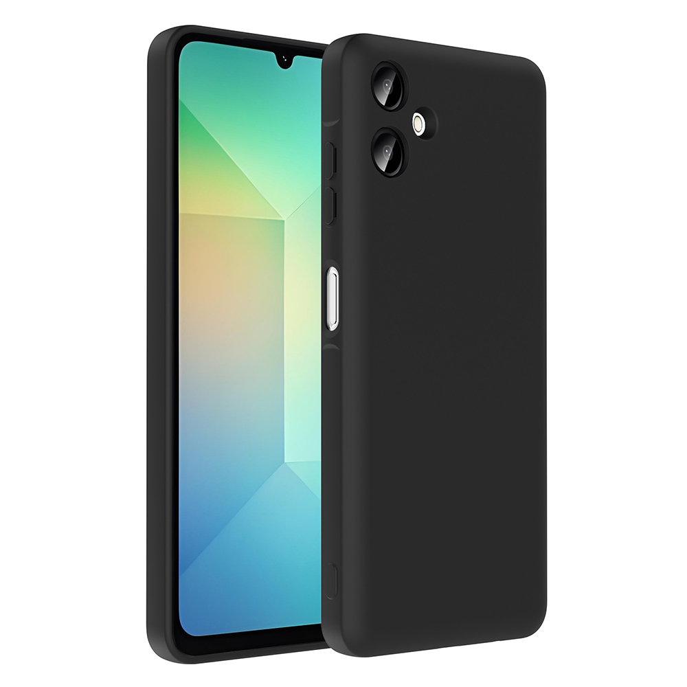 Galaxy A06 Kılıf Kamera Korumalı Kartlık Hazneli NXXA Vitra Kapak - Siyah