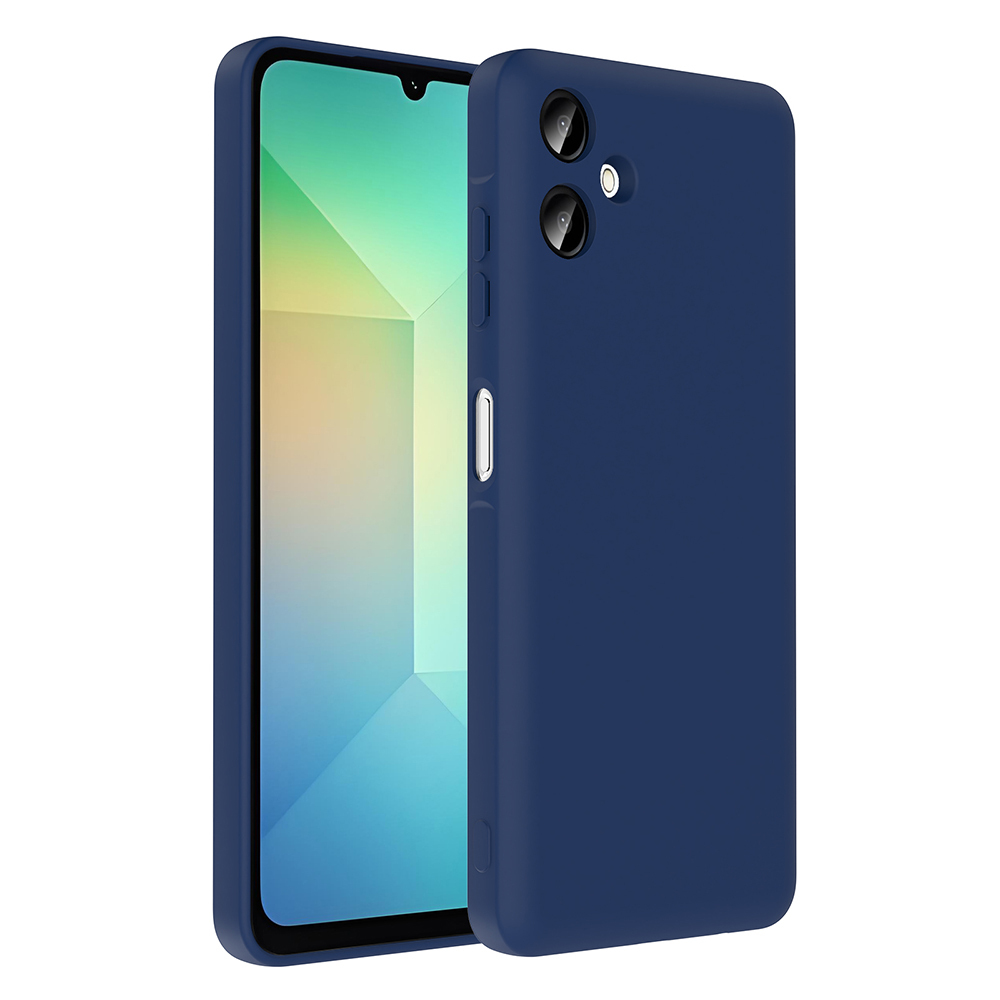 Galaxy A06 Kılıf Kamera Korumalı Kartlık Hazneli NXXA Vitra Kapak - Lacivert