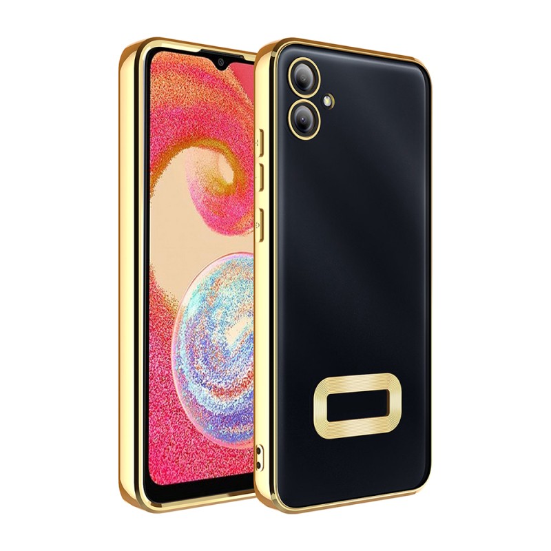 Galaxy A06 Kılıf Kamera Korumalı Logo Gösteren Zore Omega Kapak - 6