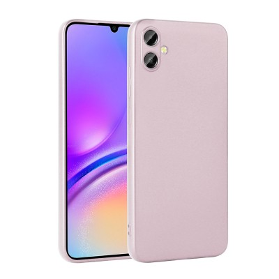 Galaxy A06 Kılıf Zore Premier Silikon Kapak Rose Gold