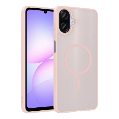 Galaxy A07 Case M-safe Charging Enabled Zore Ballet Flat Cover - Zore