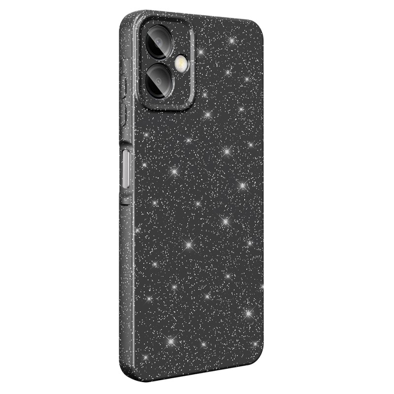 Galaxy A07 Case with Camera Protection, Glittery Luxury Zore Cotton Cover - 7