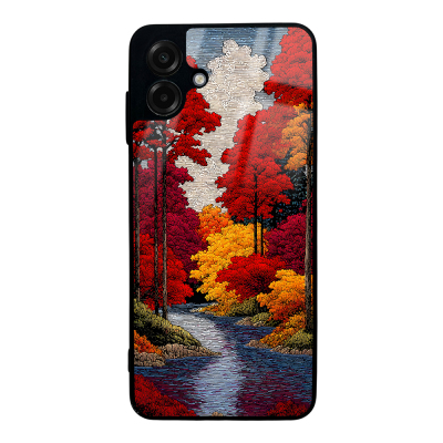 Galaxy A07 Case with Camera Protection, Patterned Zore Lusi Cover - Zore
