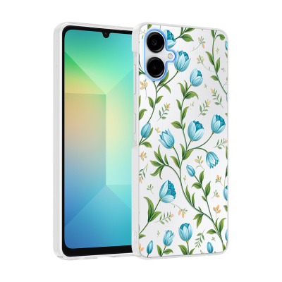 Galaxy A07 Case with Camera Protector, Patterned Zore Clip Cover - Zore