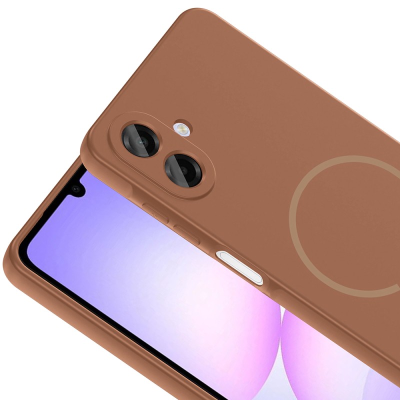Galaxy A07 Case Zore Meta Cover with M-safe Charging Feature - 18