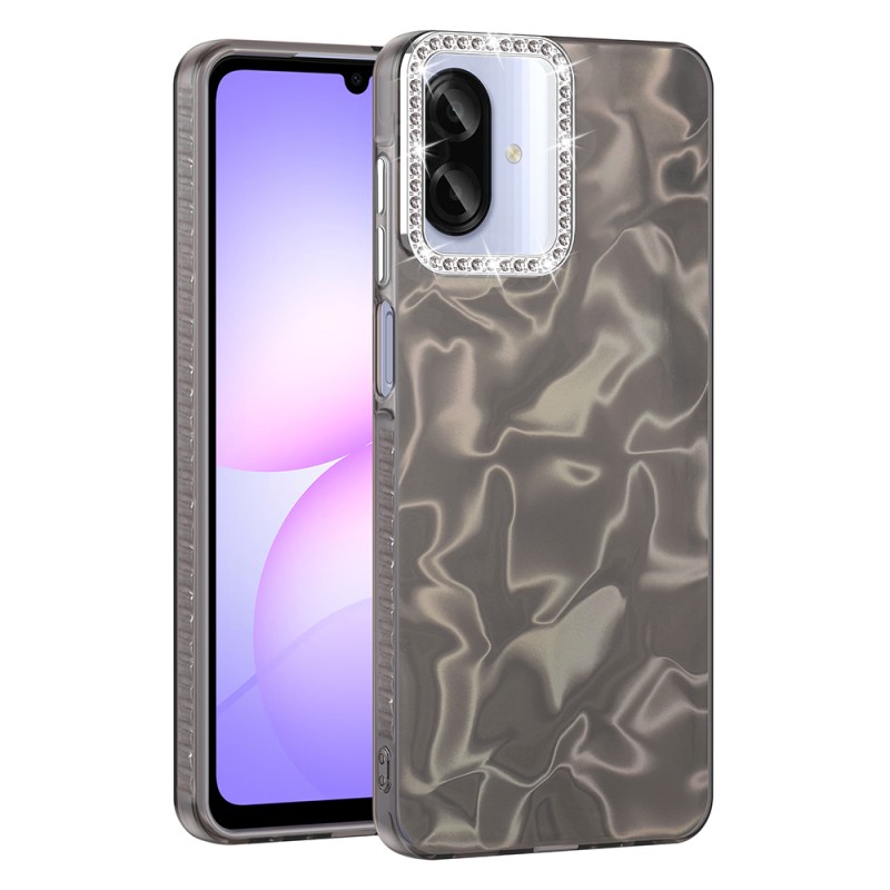 Galaxy A07 Kılıf Airbagli Parlak Taş Detay Tasarımlı Zore Esila Kapak - 1