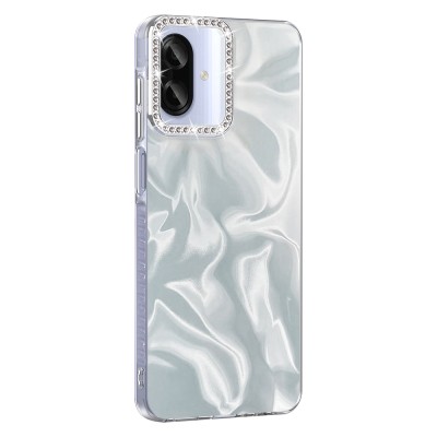 Galaxy A07 Kılıf Airbagli Parlak Taş Detay Tasarımlı Zore Esila Kapak - 6