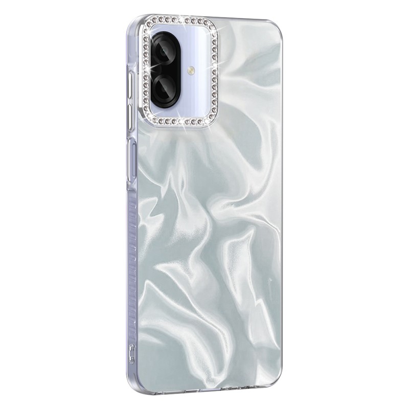 Galaxy A07 Kılıf Airbagli Parlak Taş Detay Tasarımlı Zore Esila Kapak - 6