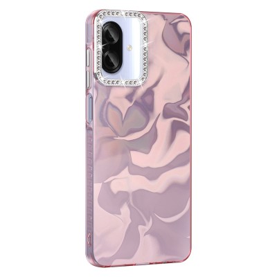 Galaxy A07 Kılıf Airbagli Parlak Taş Detay Tasarımlı Zore Esila Kapak - 9
